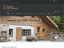 Tablet Screenshot of gite-valmunster68-dorsbach.com